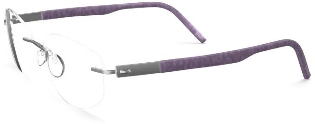 Silhouette Identity Chassis Rimless 5535 Eyeglasses - view 7